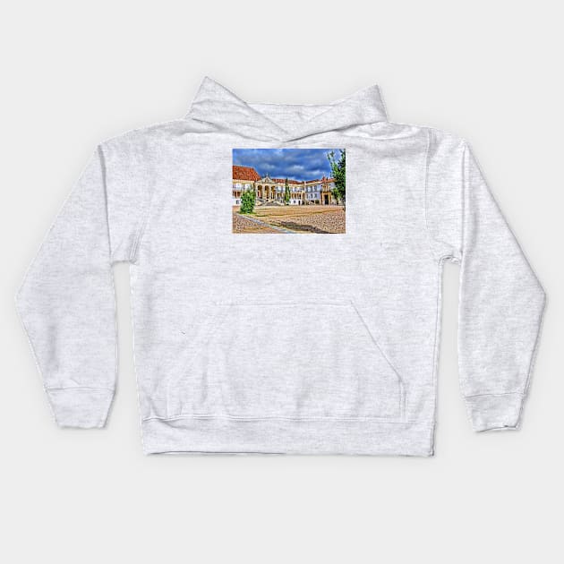 Coimbra University, Coimbra, Portugal Kids Hoodie by vadim19